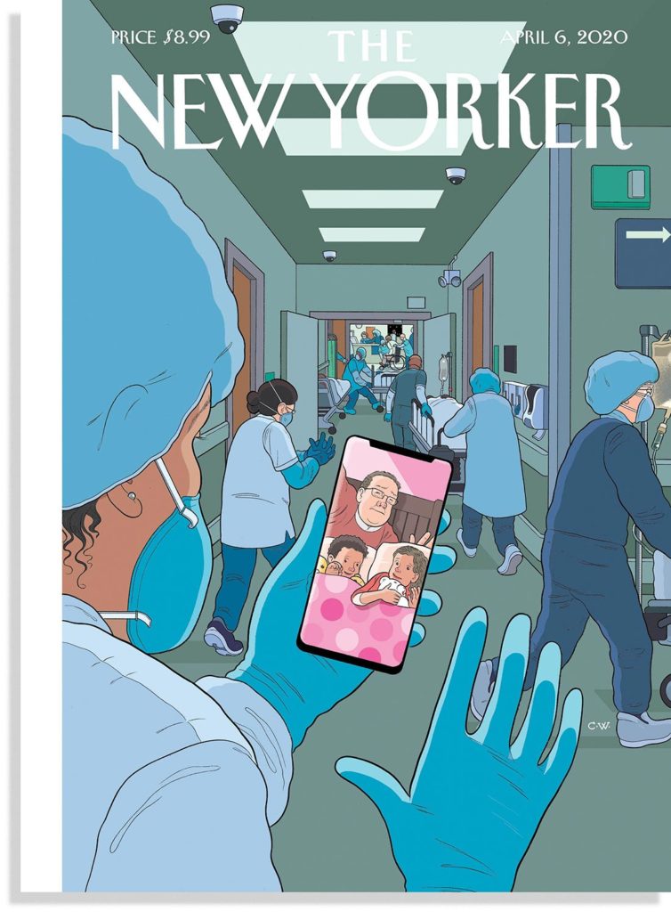 Personal sanitario en la portada de “The NewYorker”