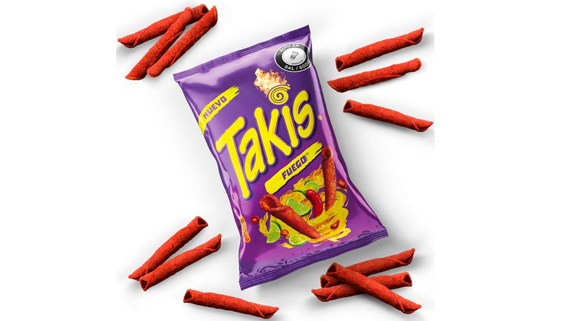 Llega a Colombia Takis el snack picante más famoso del mundo