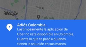 Adiós Uber