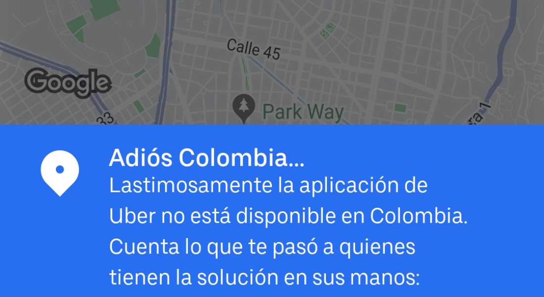 Adiós Uber