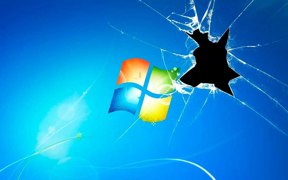 Fondos de pantalla de monitores rotos