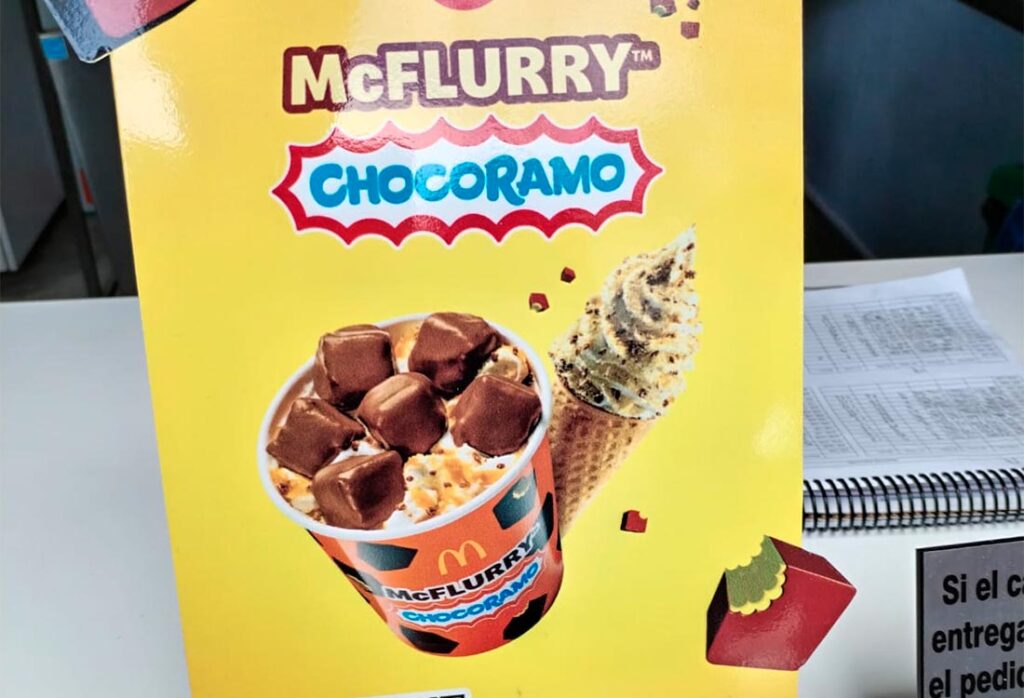 McFlurry Chocoramo, la unión de dos maravillosos sabores