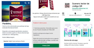 Estafas alrededor de las figuritas del álbum Panini del Mundial de Catar