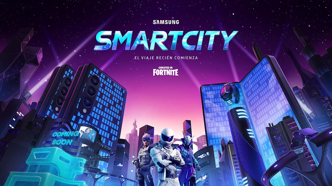 Samsung estrena un nuevo espacio en el netaverso y abre su isla en Fortnite