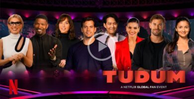 Tudum: Un evento global para fans de Netflix presenta tráiler lleno de estrellas.