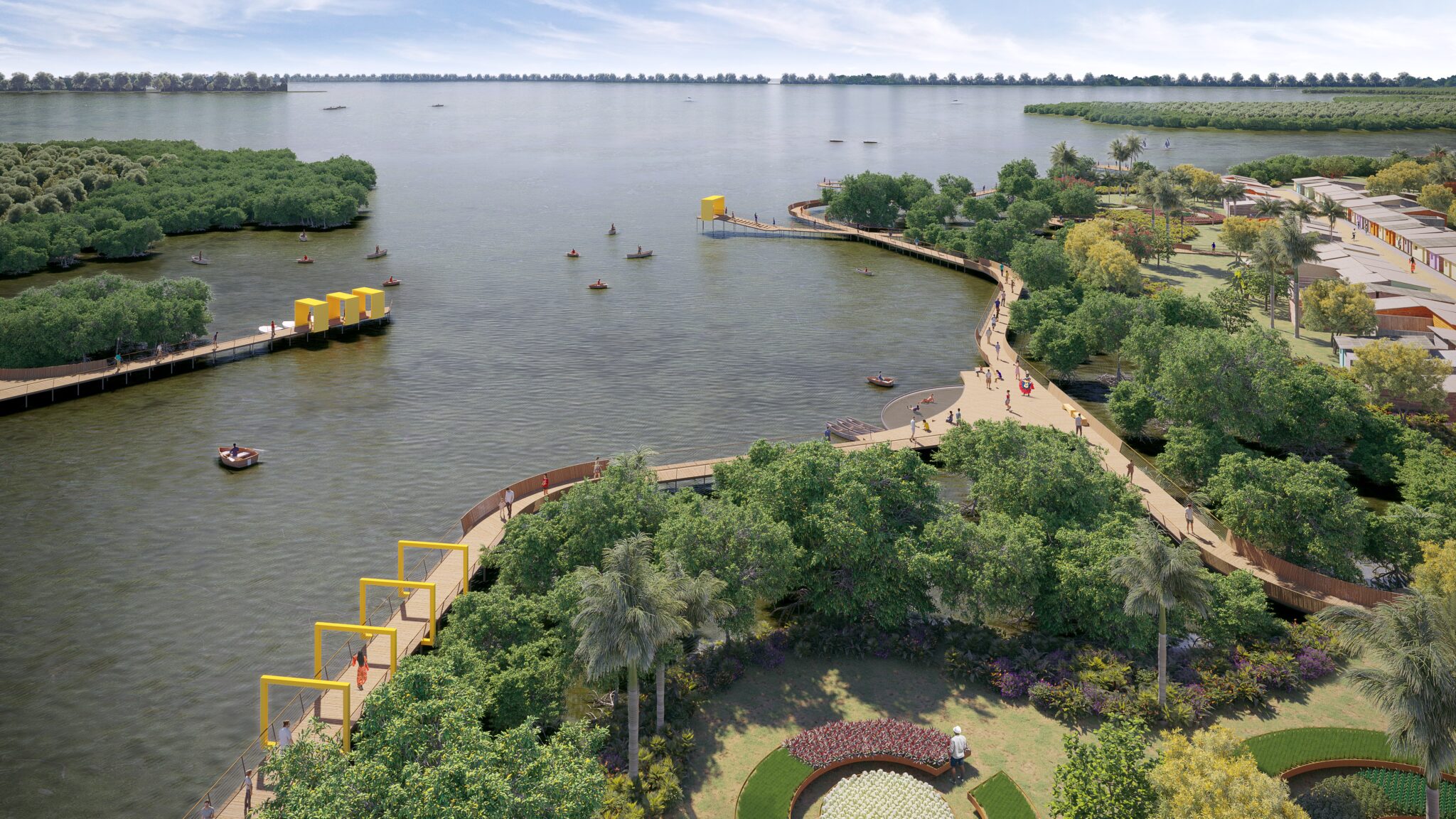 CAF presenta alternativas para la recuperación ambiental de la Ciénaga