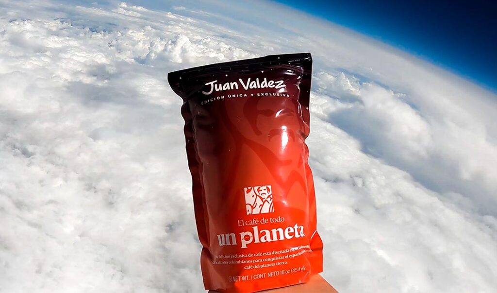 Juan Valdez envía por primera vez café colombiano al espacio