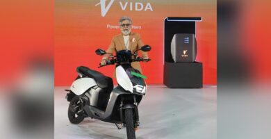 Hero Motocorp lanza vida v1, el primer scooter eléctrica totalmente integrada de la india