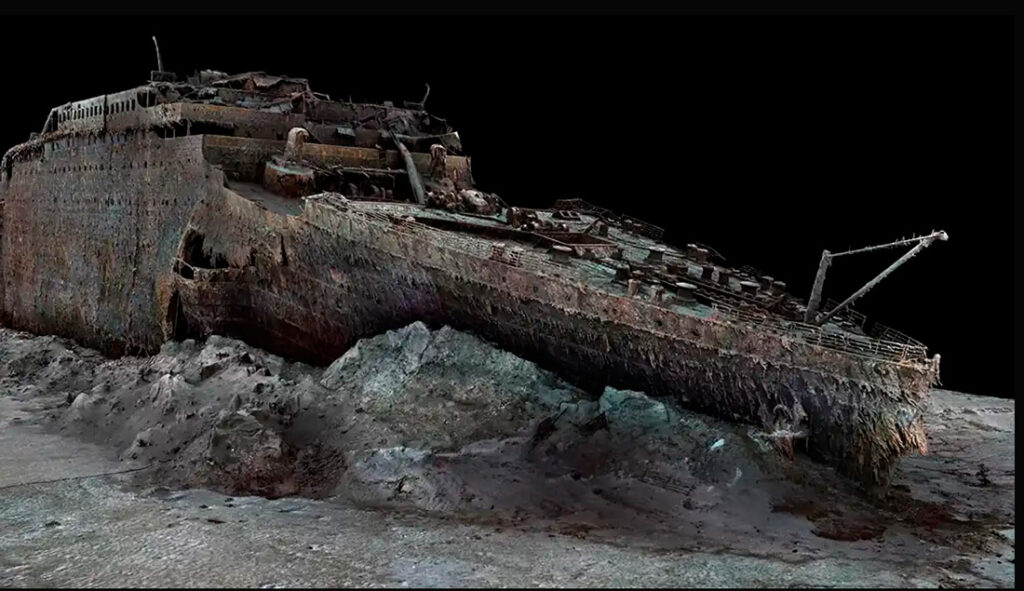 Reconstruyen el Titanic en 3D por primera vez
