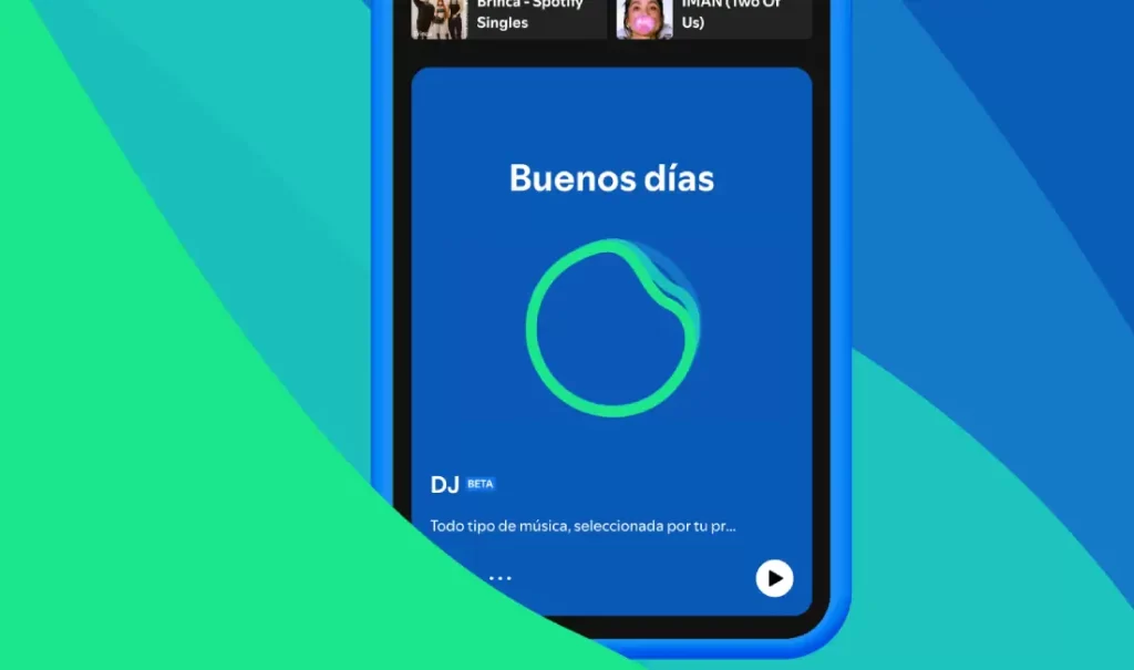 Así es la nueva función DJ con inteligencia artificial de Spotify