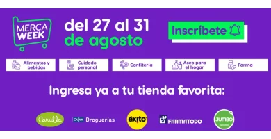 MercaWeek: Semana de descuentos en línea para hacer mercado en Colombia