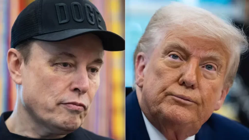 Elon Musk vs Donald Trump: una pelea que ya ha costado más de 100.000 millones de dólares